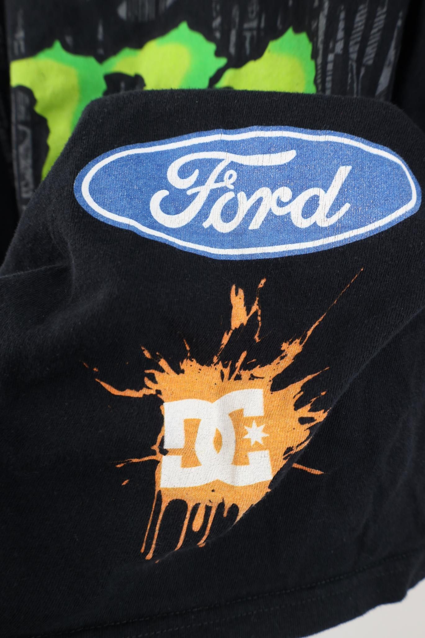Vintage DC Shoes Monster Energy Drink Ken Block Car Racing T-Shirt Size US L / EU 52-54 / 3 - 10 Thumbnail