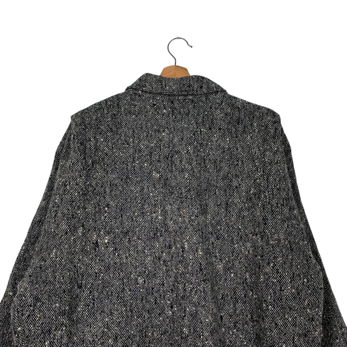 Japanese Brand SCENE Wool Collared Casual Bomber Jacket #2076-C90 Size US L / EU 52-54 / 3 - 8 Thumbnail
