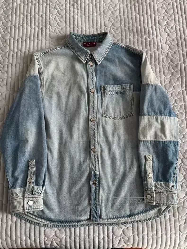 Gucci Gucci 25fw new denim jacket Size US M / EU 48-50 / 2 - 1 Thumbnail