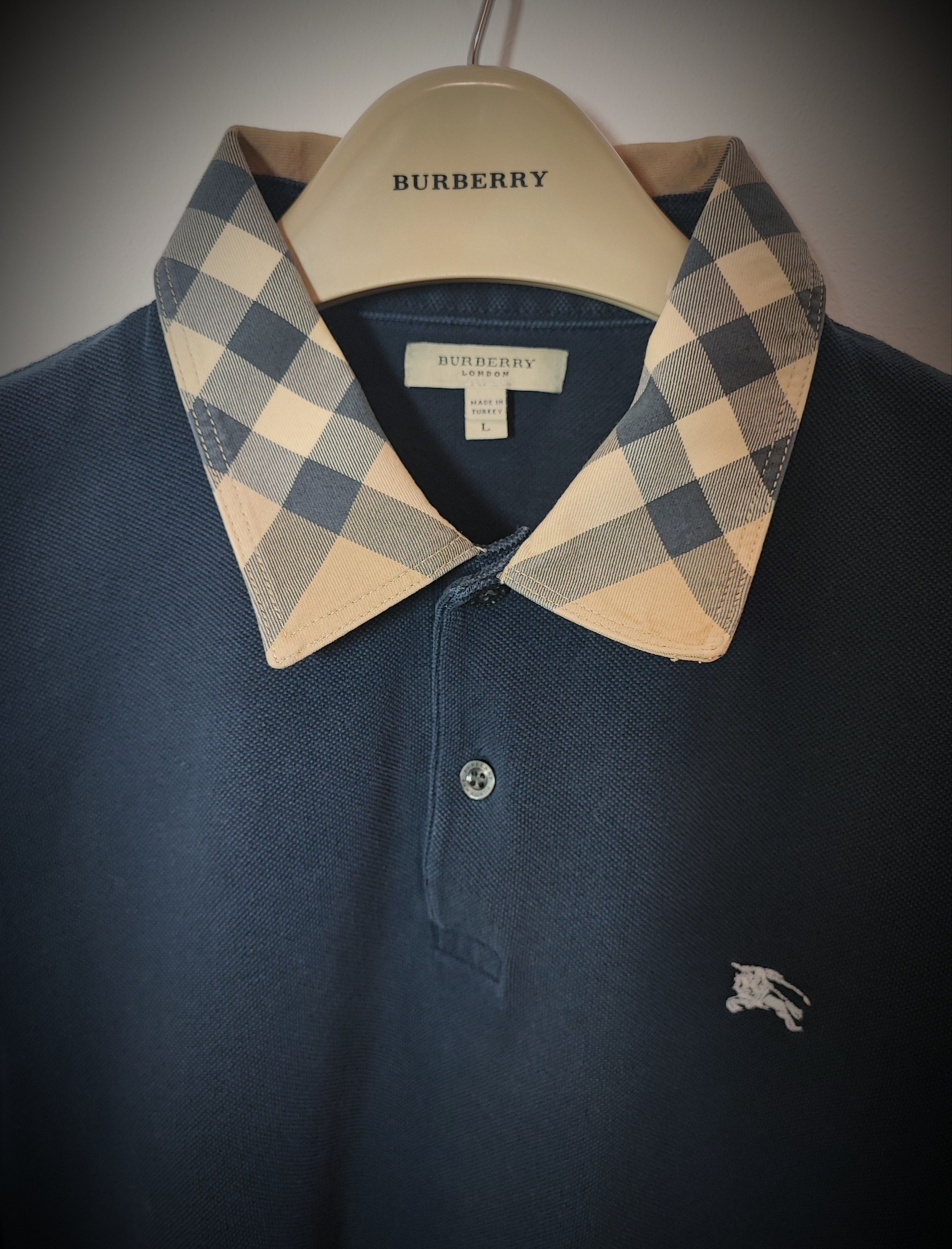 Burberry 🔥 Burberry Polo size L 🔥 Size US L / EU 52-54 / 3 - 1 Thumbnail