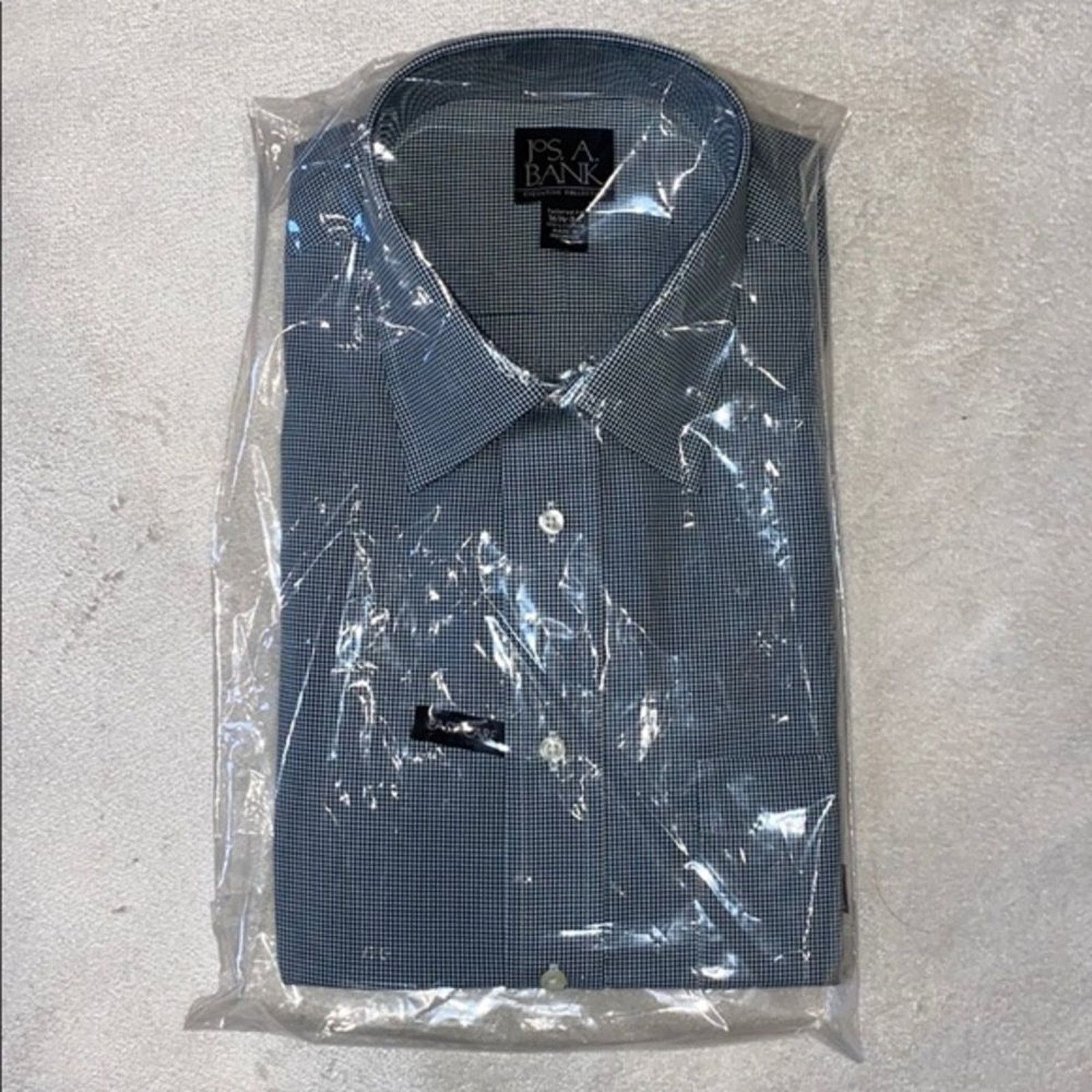 Jos. A. Bank Jos. A Bank executive collection green plaid shirt | Sz 16 ½ Size US L / EU 52-54 / 3 - 2 Thumbnail