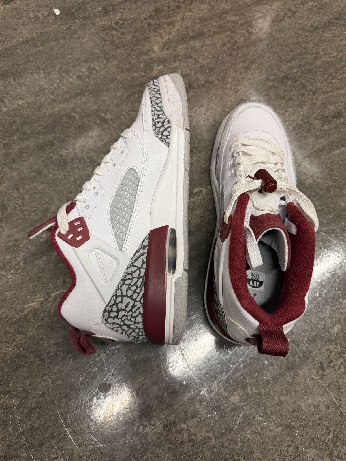Jordan Brand Jordan Spizike “White/Team Red” Size US 6.5 / EU 39-40 - 5 Thumbnail