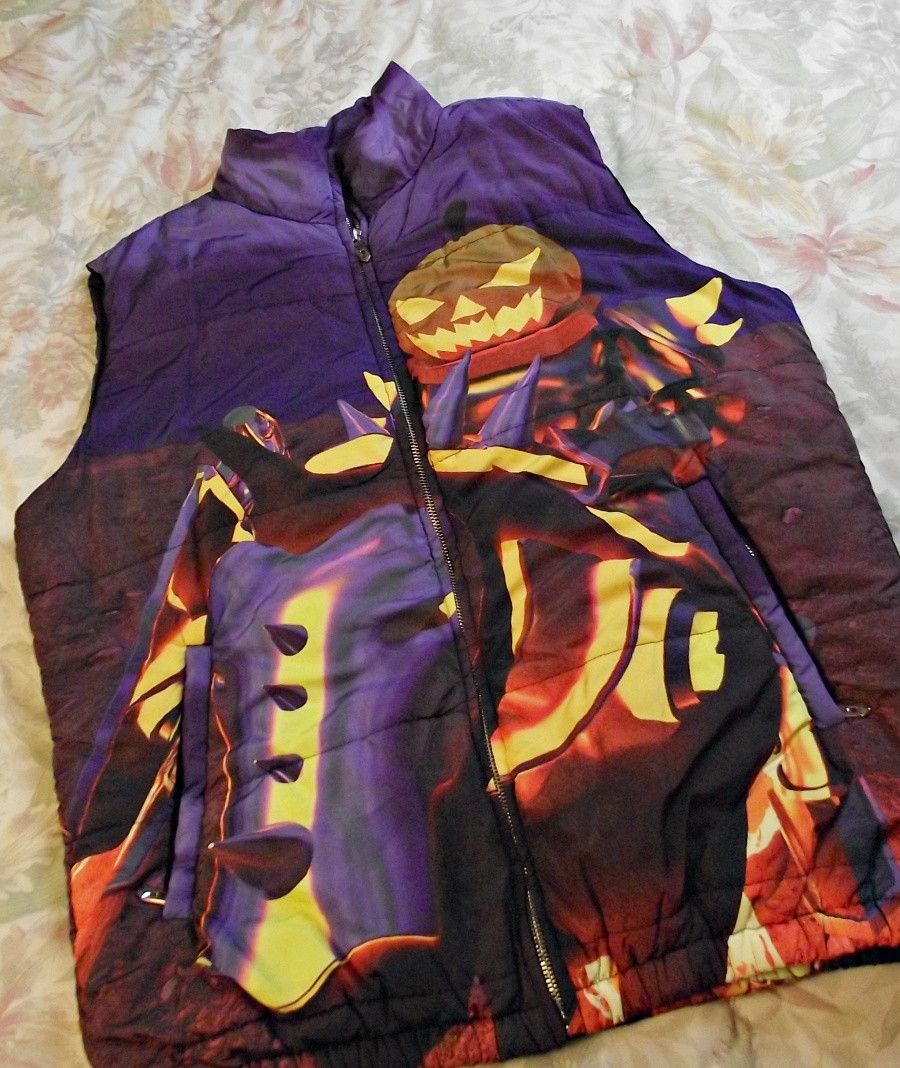 Ecosys LA Spirit Rider Halloween JOL Mens Puffer Vest Size US L / EU 52-54 / 3 - 1 Thumbnail