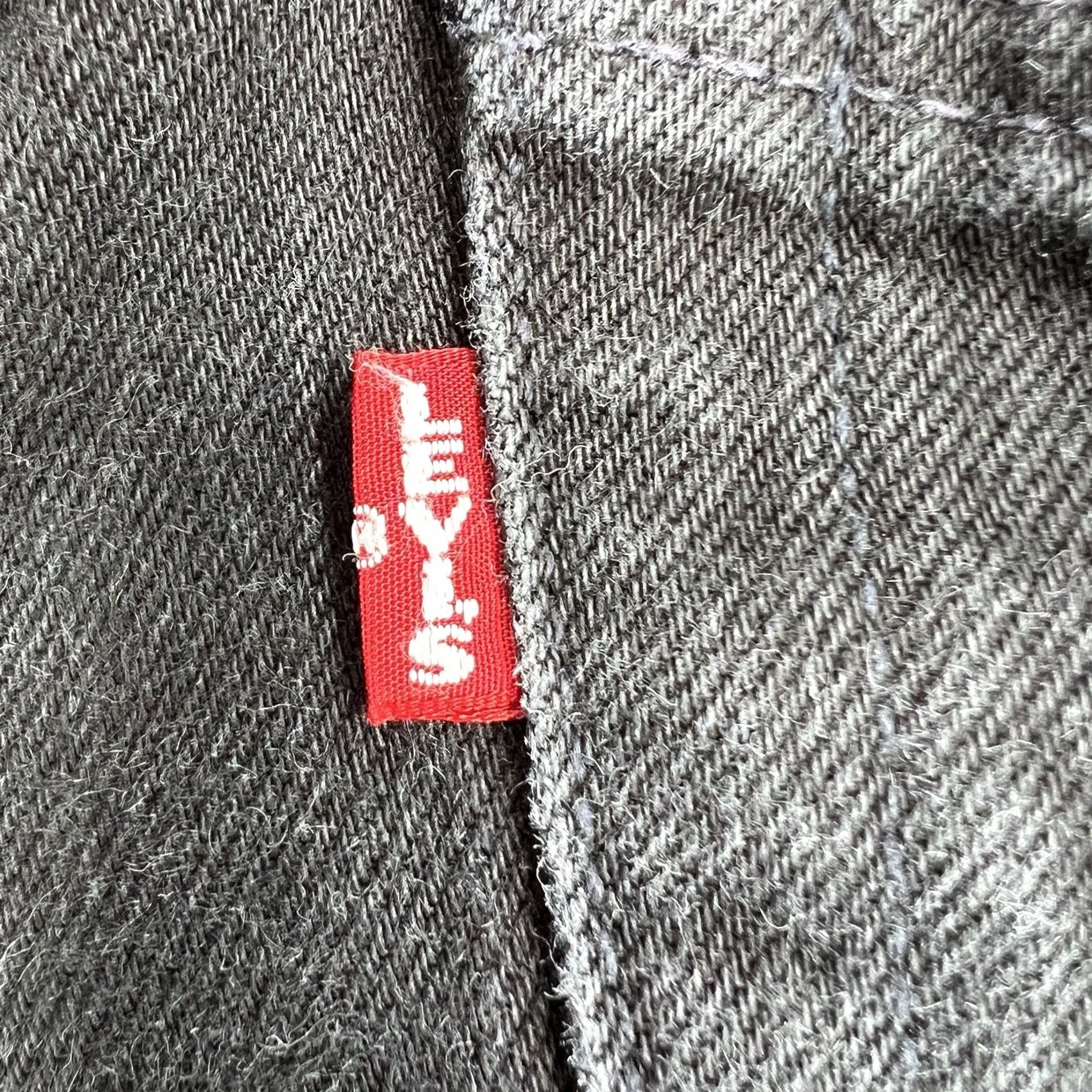 Levi's VINTAGE Levi’s 501 Denim Jeans Buttonfly 32x30 Black Size US 32 / EU 48 - 6 Thumbnail