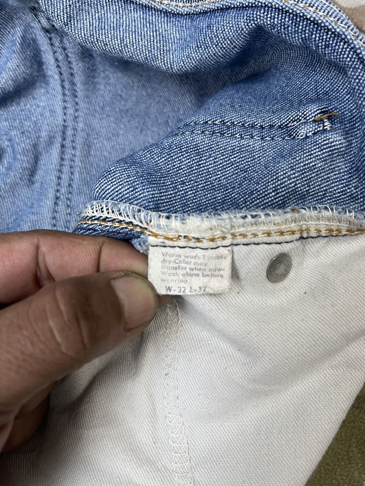 Levi's Vintage Levi’s 517 Talon 42 Short Jeans Streetwear Size US 31 - 16 Thumbnail