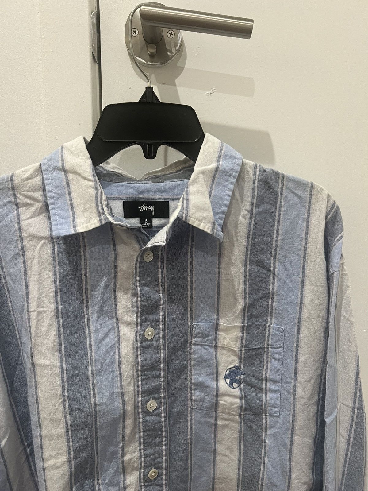 Stussy Stussy wide striped shirt Size US S / EU 44-46 / 1 - 1 Thumbnail