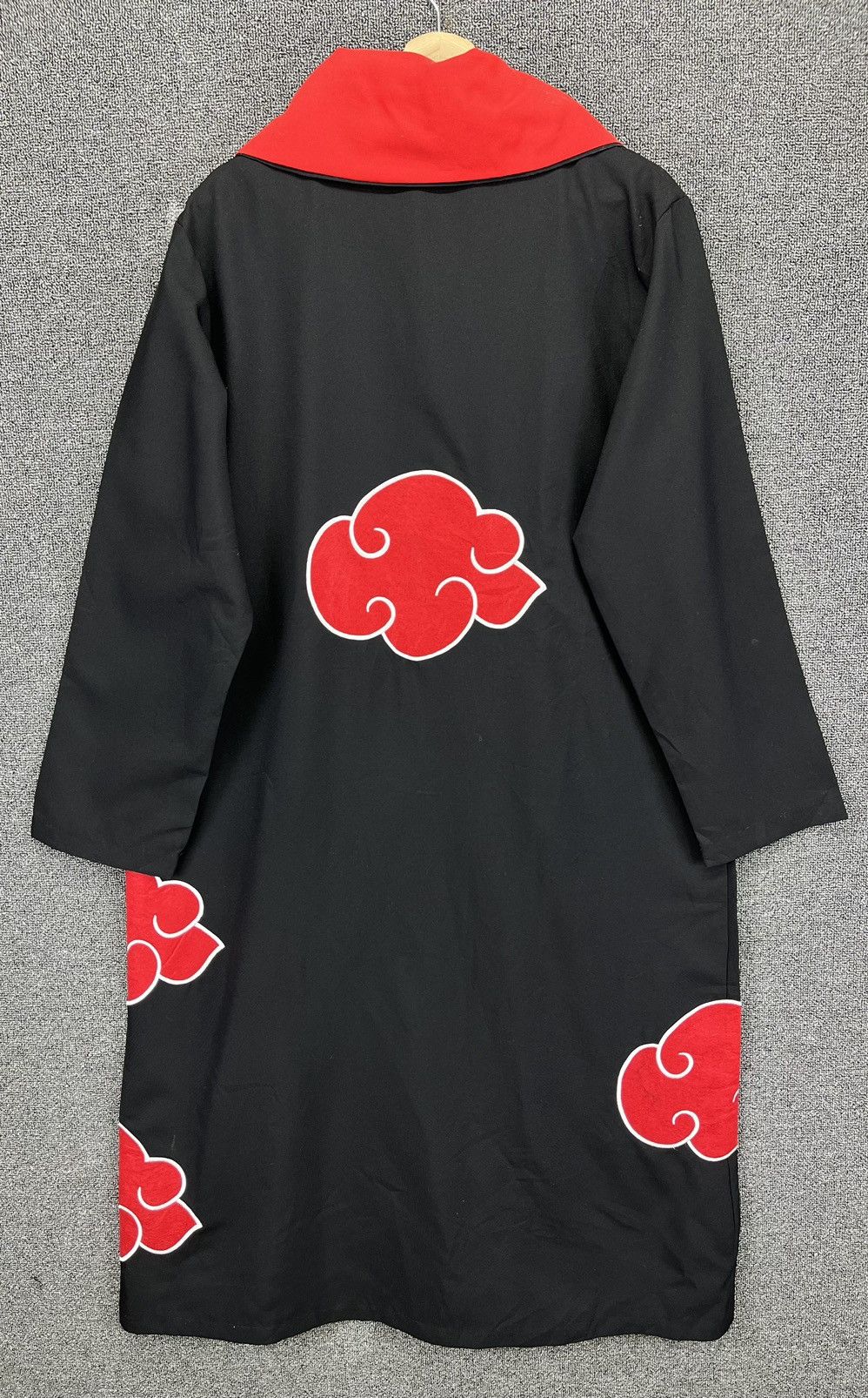 Anime Naruto Akatsuki Japanese Anime Cosplay Long Jacket Size US M / EU 48-50 / 2 - 9 Thumbnail
