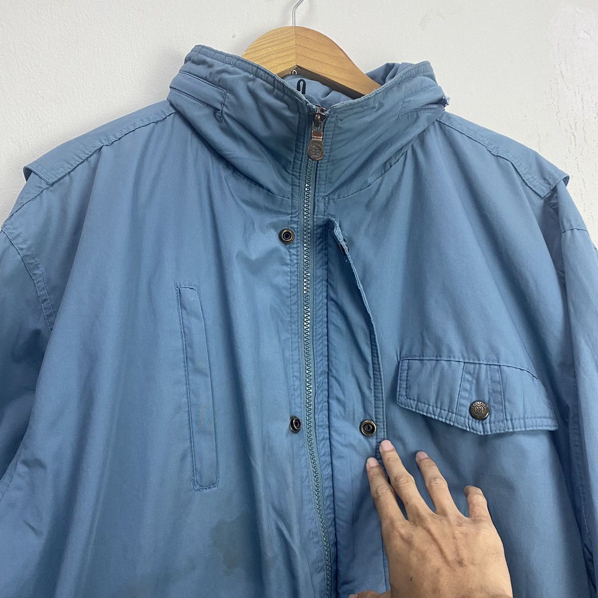 Balenciaga × Vintage VINTAGE‼️Balenciaga Paris Hooded Parka Jacket Size US XL / EU 56 / 4 - 15 Thumbnail