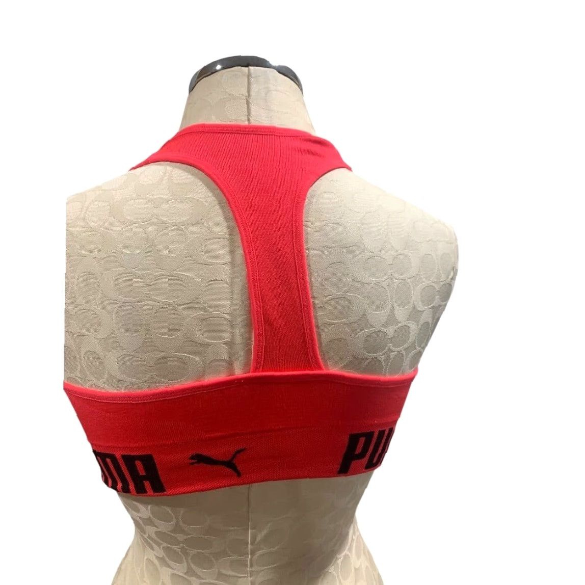 Puma Puma Womens Large Drycell Sports Bra Activewear Low Support Seamless Size ONE SIZE - 5 Thumbnail