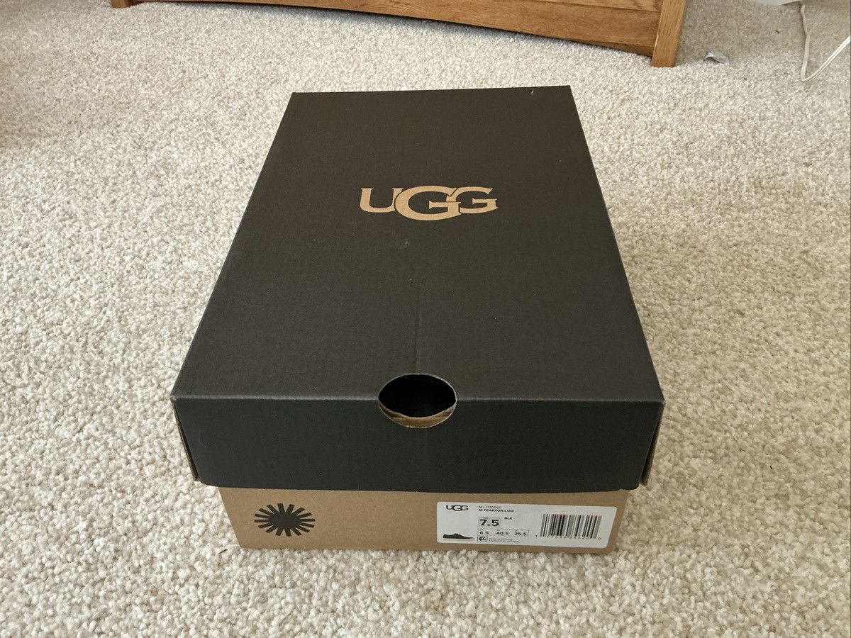 Ugg UGG Pearson Low Black Suede Canvas Sneakers 7.5M / 9W NWB Size US 7.5 / EU 40-41 - 7 Thumbnail