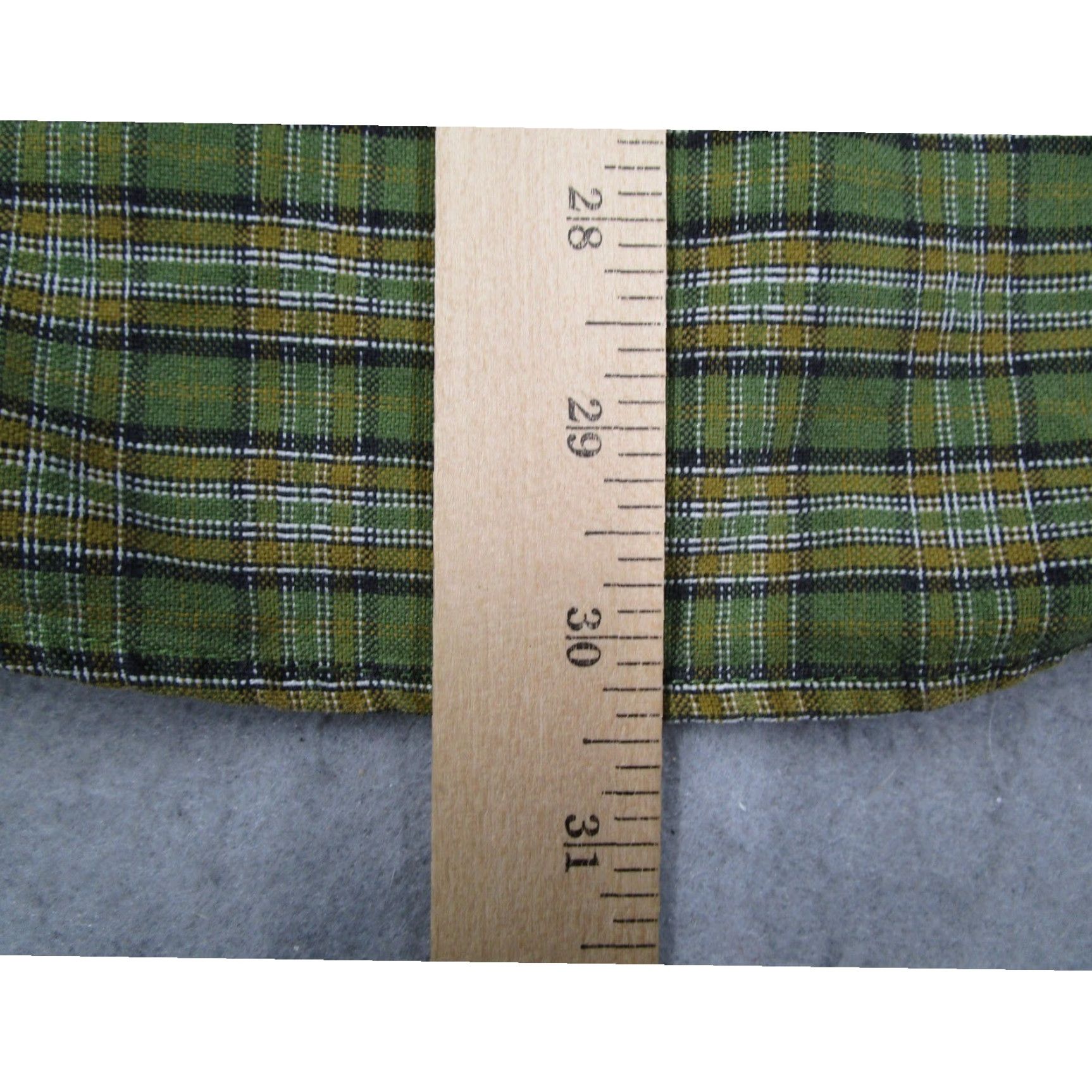 VINTAGE J.Crew Shirt Plaid Button-Down Mens M Green Casual Workwear Long Sleeve