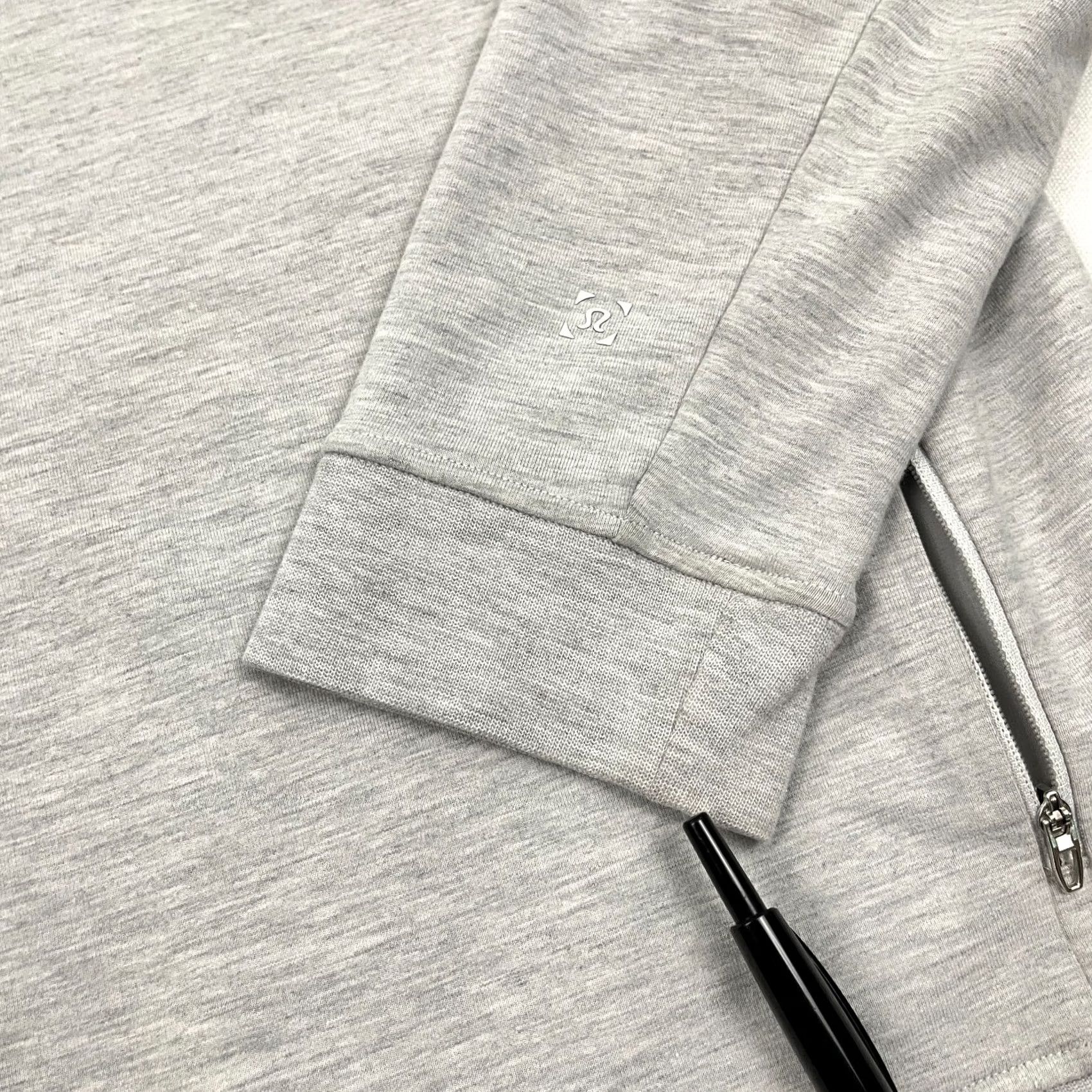 Lululemon Lululemon City Sweat Zip Hoodie Mens XL Gray Active Athleisure Jacket Size US XL / EU 56 / 4 - 7 Thumbnail
