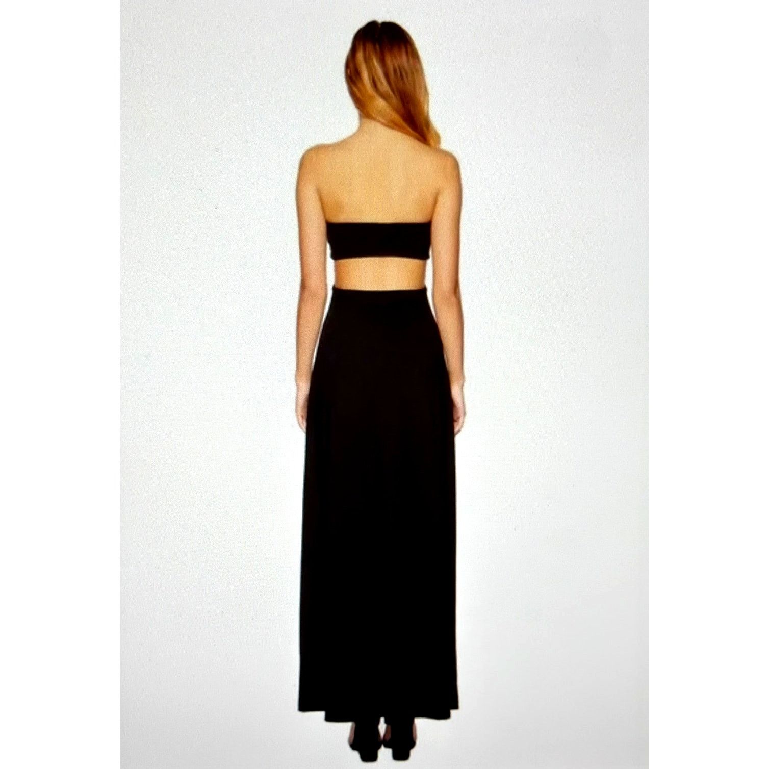 Susana Monaco Susana Monaco Strapless Cut Out Back Maxi Dress Snapdragon L Size L / US 10 / IT 46 - 10 Thumbnail