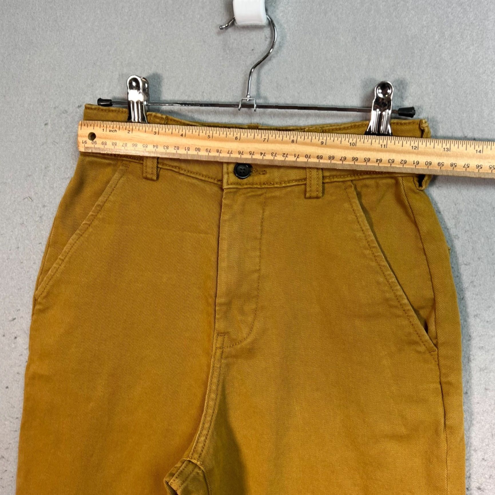 Everlane Everlane Wide-Leg Pants Womens 00 Brown Cropped Casual Preppy Size 24" / US 00 / IT 34 - 5 Thumbnail
