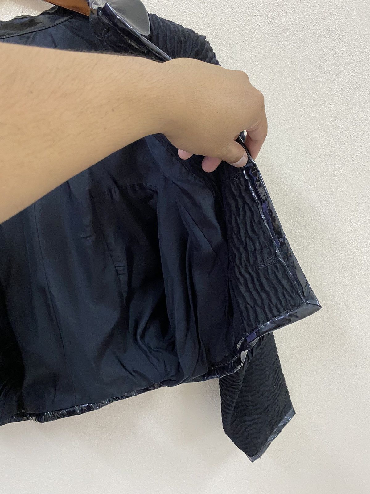 Comme des Garcons AD Winter 1991 Comme Des Garcons Pleating Croptop Jacket Size S / US 4 / IT 40 - 10 Thumbnail
