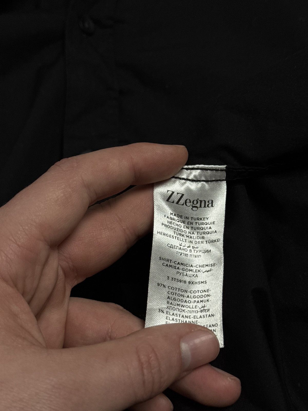 Vintage × Z Zegna Vintage Z Zegna Classic Button Up Shirt Size US XXL / EU 58 / 5 - 5 Thumbnail