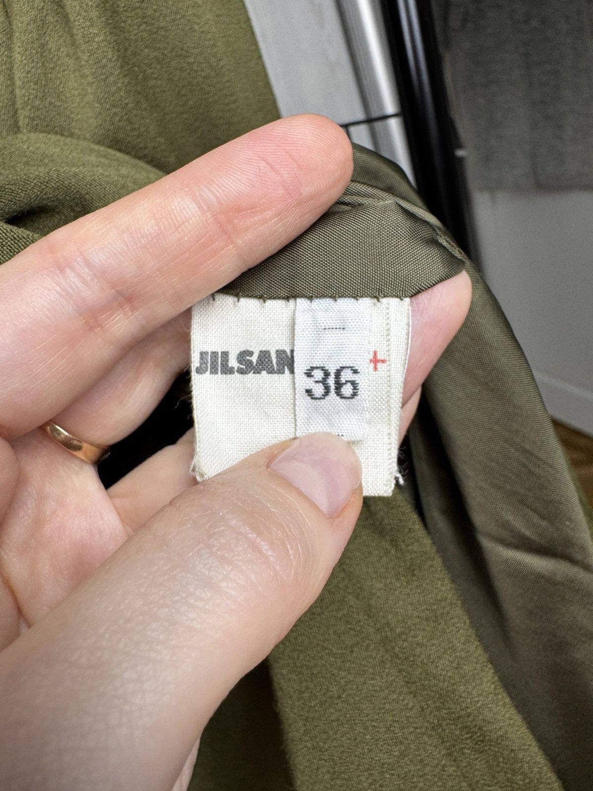 Jil Sander Jil Sander Wool 80s military khaki double-breasted trench 36 Size M / US 6-8 / IT 42-44 - 9 Thumbnail