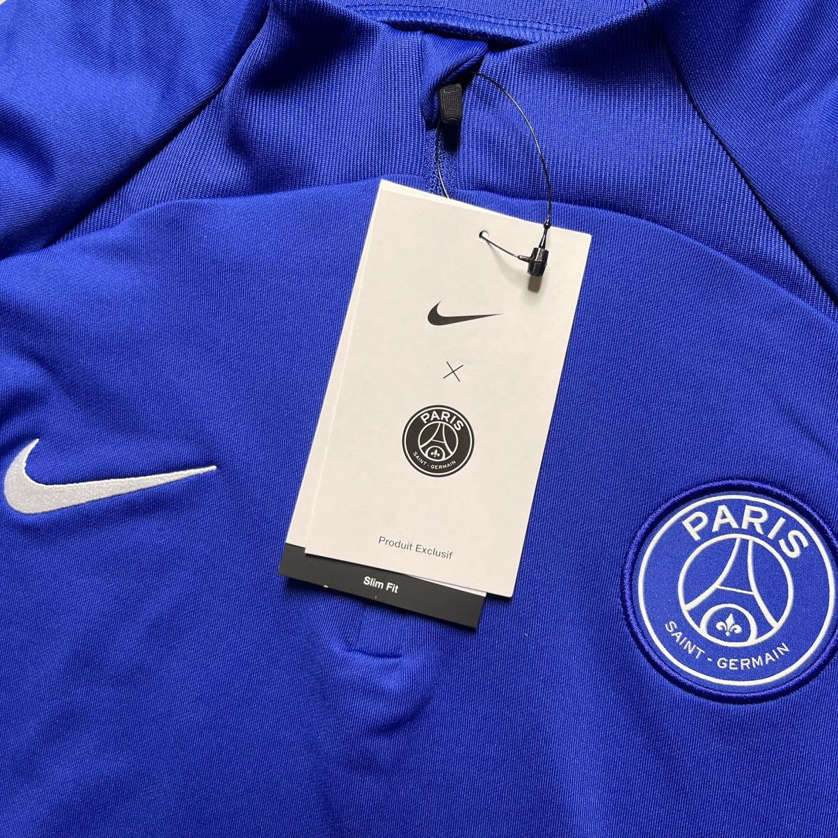 Nike × Vintage PARIS SAINT-GERMAIN NIKE 2022/2023 SOCCER TRAINING TRACK TOP Size US M / EU 48-50 / 2 - 4 Thumbnail