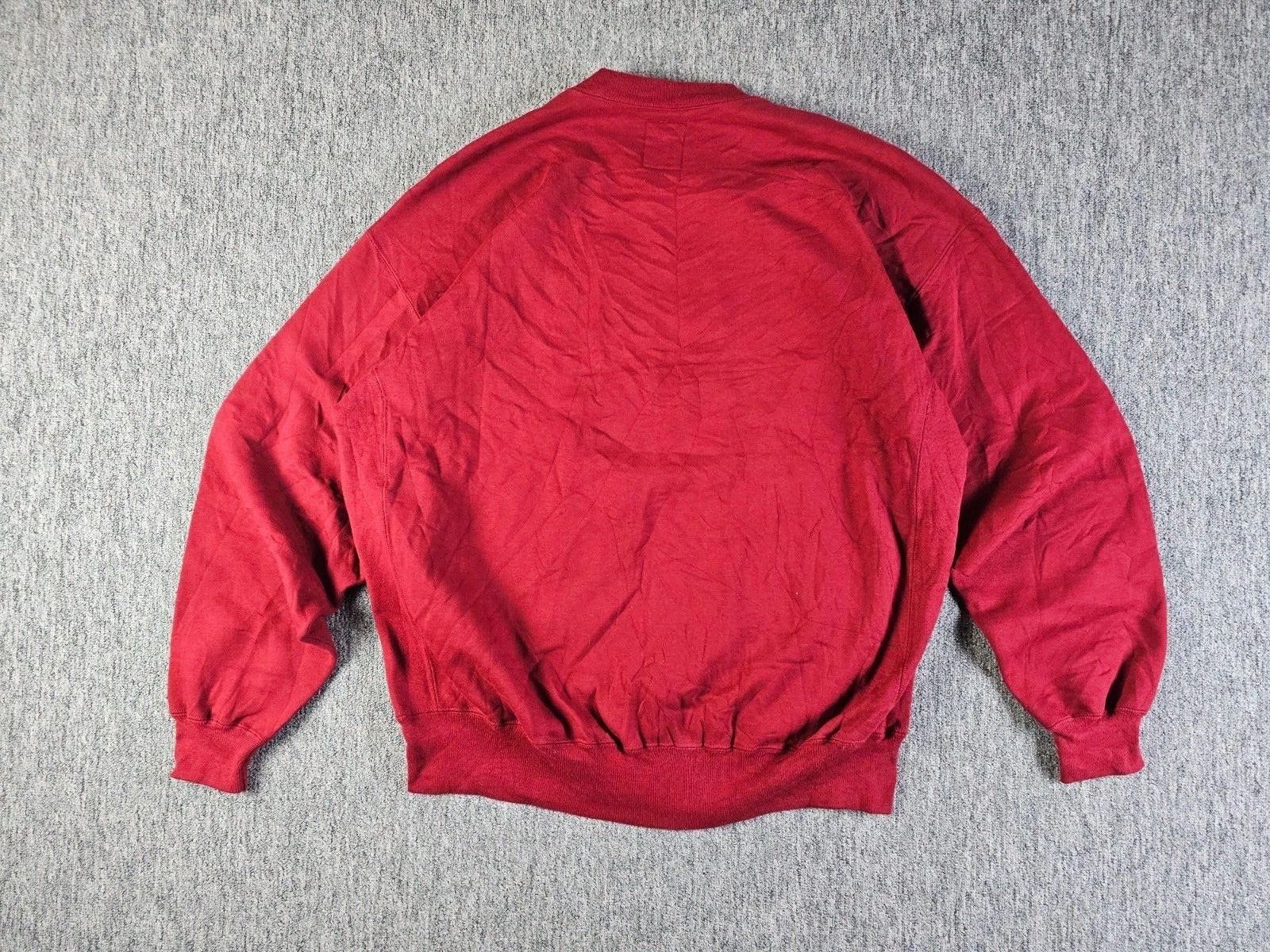 Russell Athletic Russell Pro Cotton Oklahoma Sooners Crewneck Sweatshirt 2XL Size US XXL / EU 58 / 5 - 4 Thumbnail
