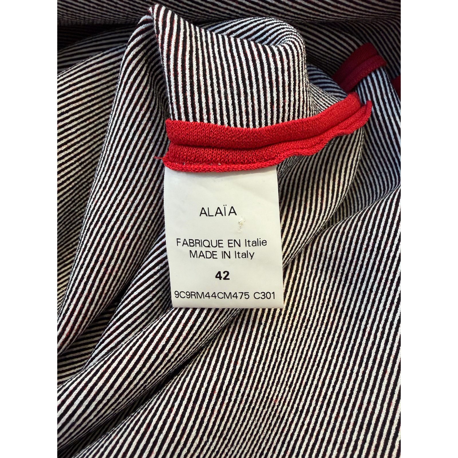 Alaia Alaia Paris "Mon Coeur est à Papa" Knit Mini Dress Size M / US 6-8 / IT 42-44 - 6 Thumbnail