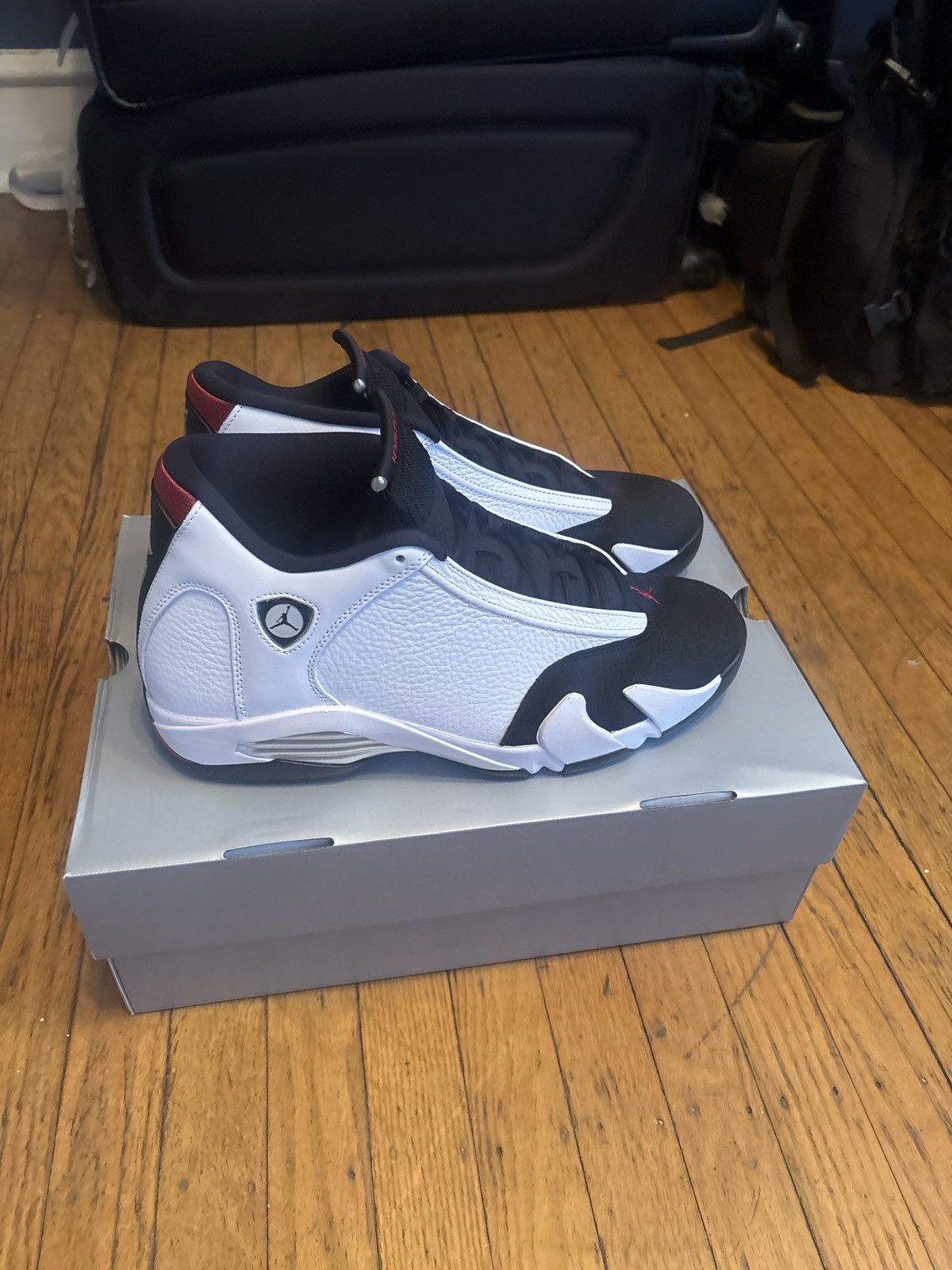 Jordan Brand Air Jordan 14 black toe Size US 12 / EU 45 - 5 Thumbnail