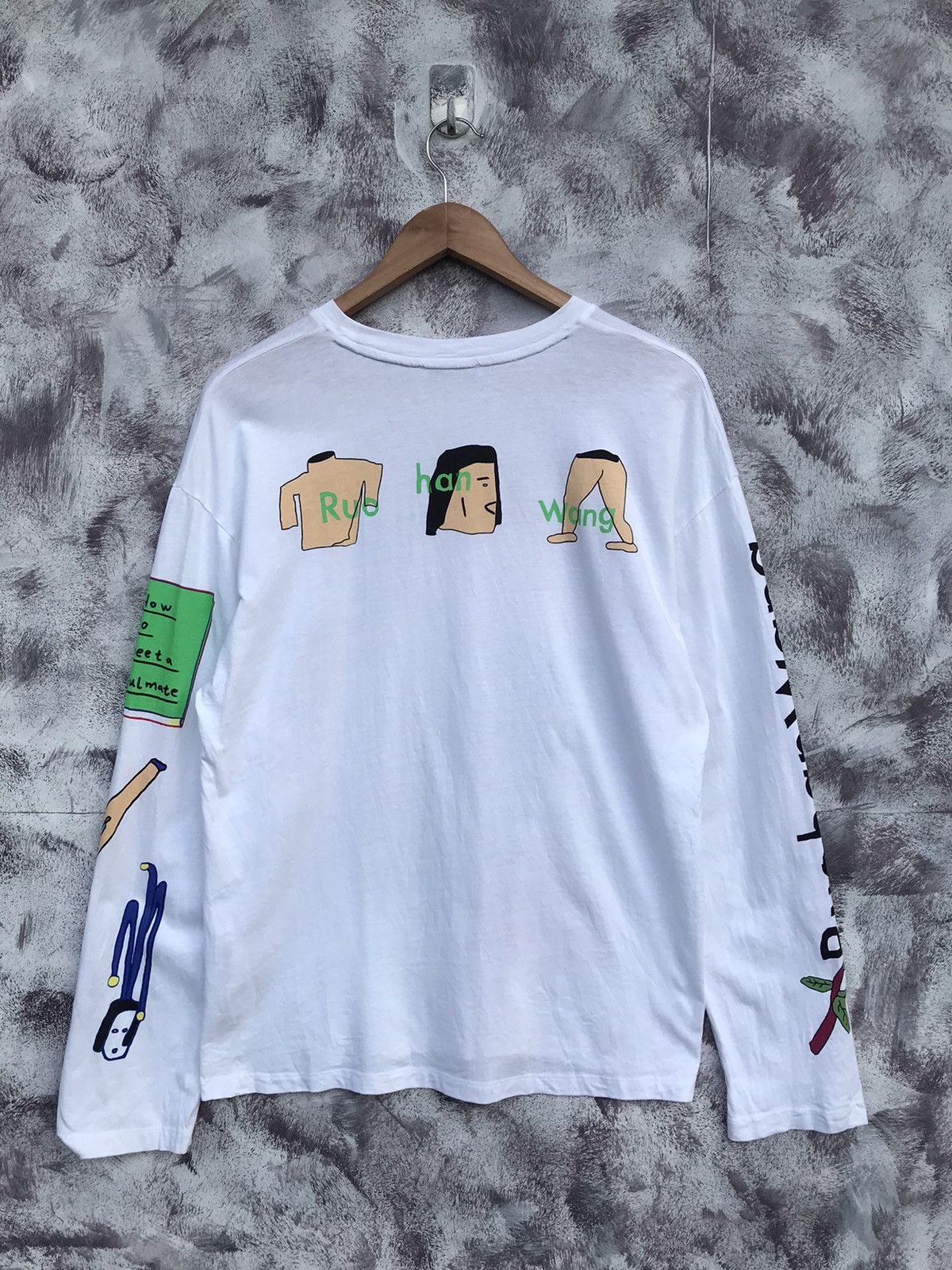 Designer × Zara Ruohan Wang x zara art design printed longsleeves Size M / US 6-8 / IT 42-44 - 3 Thumbnail