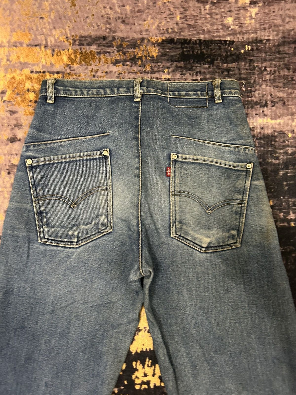Engineered Garments × Levi's Vintage Levis Engineered Japan Washed Jeans Size US 30 / EU 46 - 9 Thumbnail