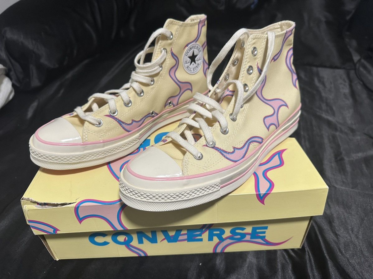 Converse Chuck Taylor popular All-Star 70 Hi Golf Le Fleur Yellow Flame