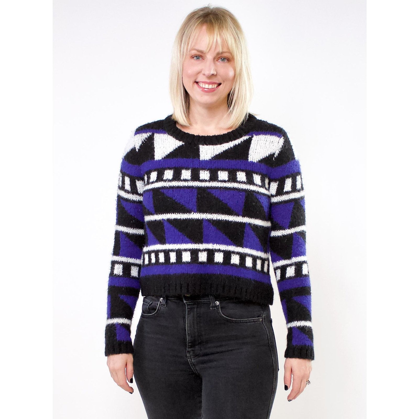 Hunter Bell Hunter Bell Jasmine Cropped Wool Blend Sweater Size S / US 4 / IT 40 - 1 Thumbnail