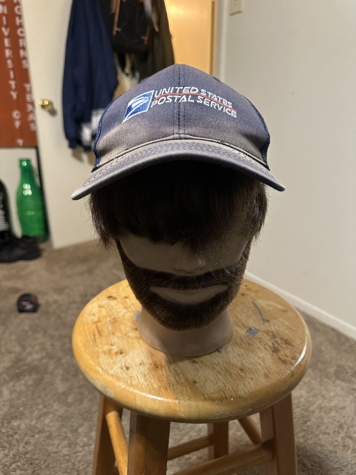 Anti Social Social Club Vintage USPS Mailman “triple grey & blue” hat 00s Size ONE SIZE - 1 Thumbnail