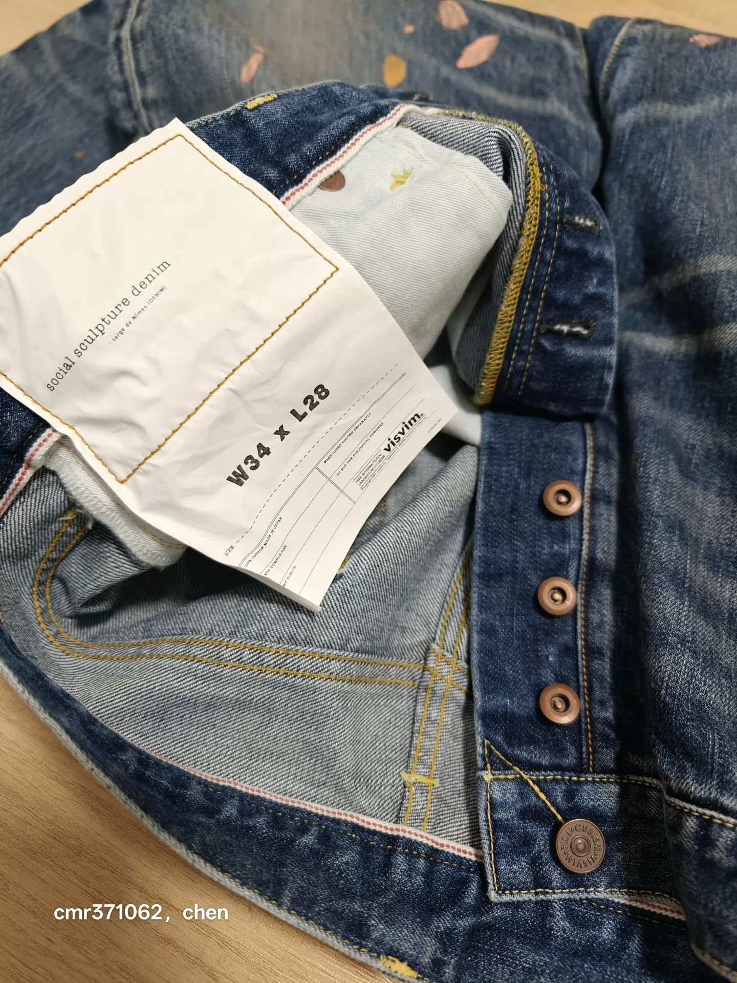 Visvim VISVIM 25SS Social Sculpt 10 Damaged-41 d41 Jeans Size US 34 / EU 50 - 6 Thumbnail