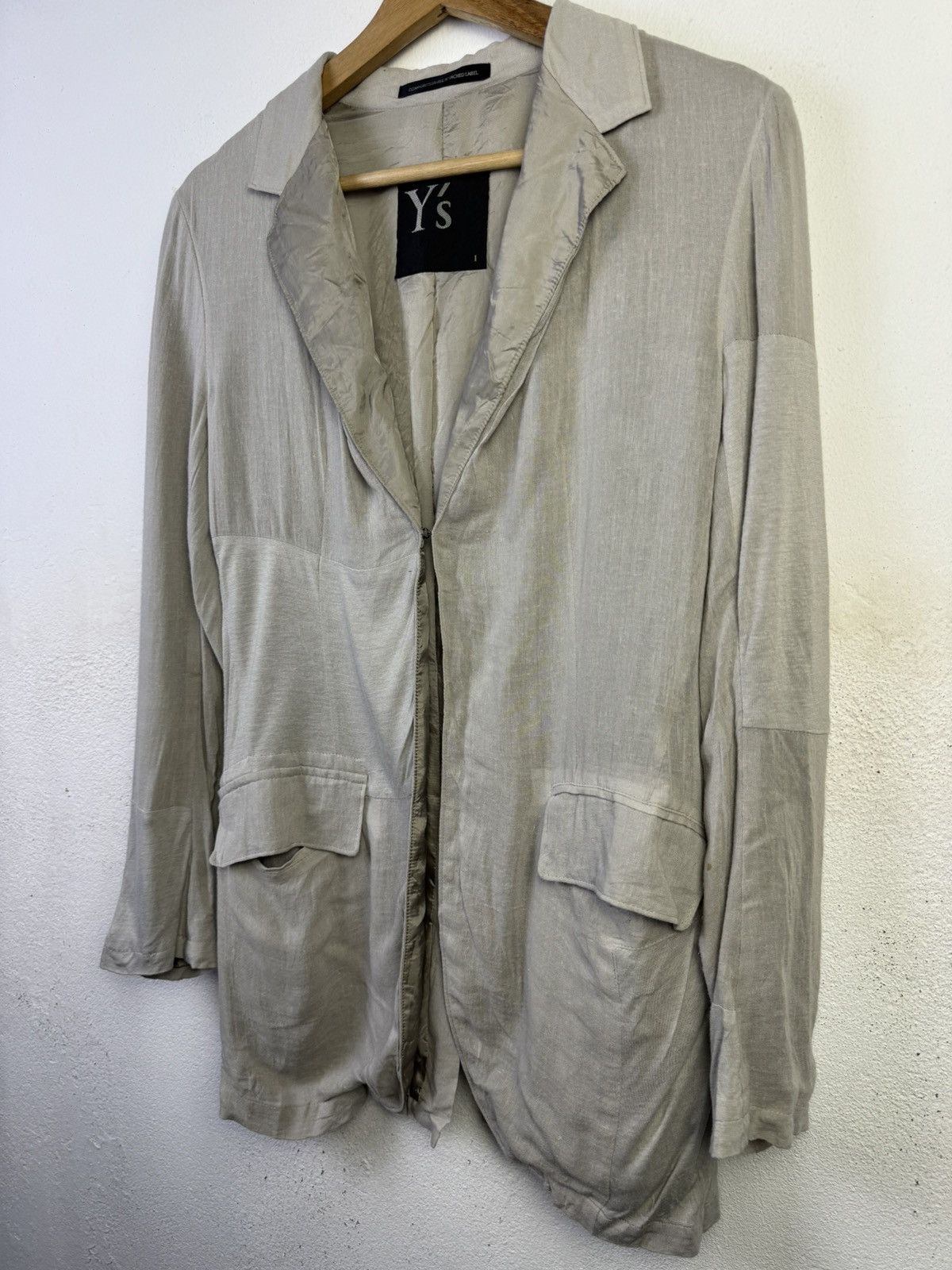 Y's Y’s Yohji yamamoto reconstructed design Blazer Size M / US 6-8 / IT 42-44 - 3 Thumbnail