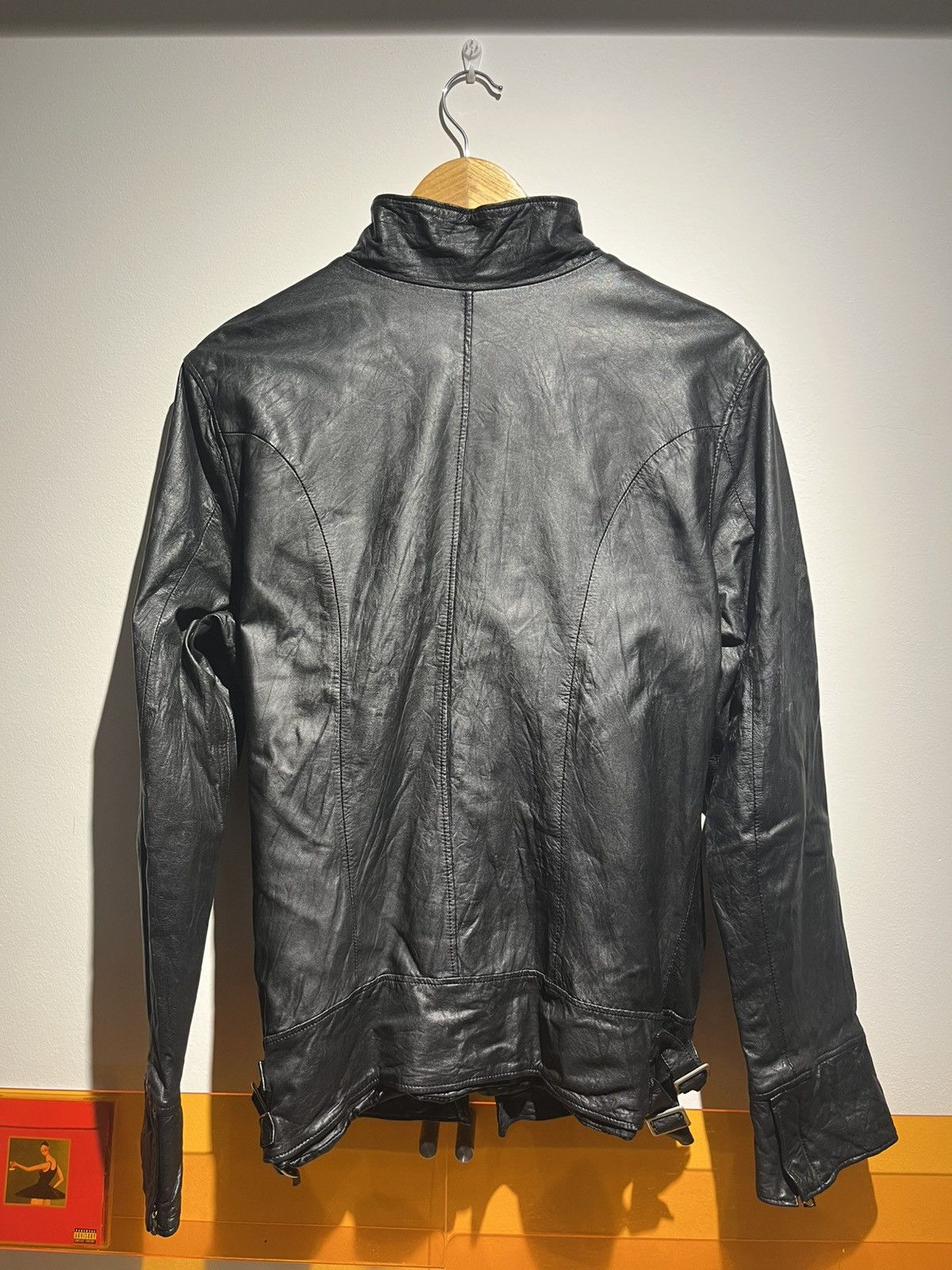 Izreel  Kazuhiro Takakura IZREEL LEATHER JACKET Size US L / EU 52-54 / 3 - 6 Thumbnail