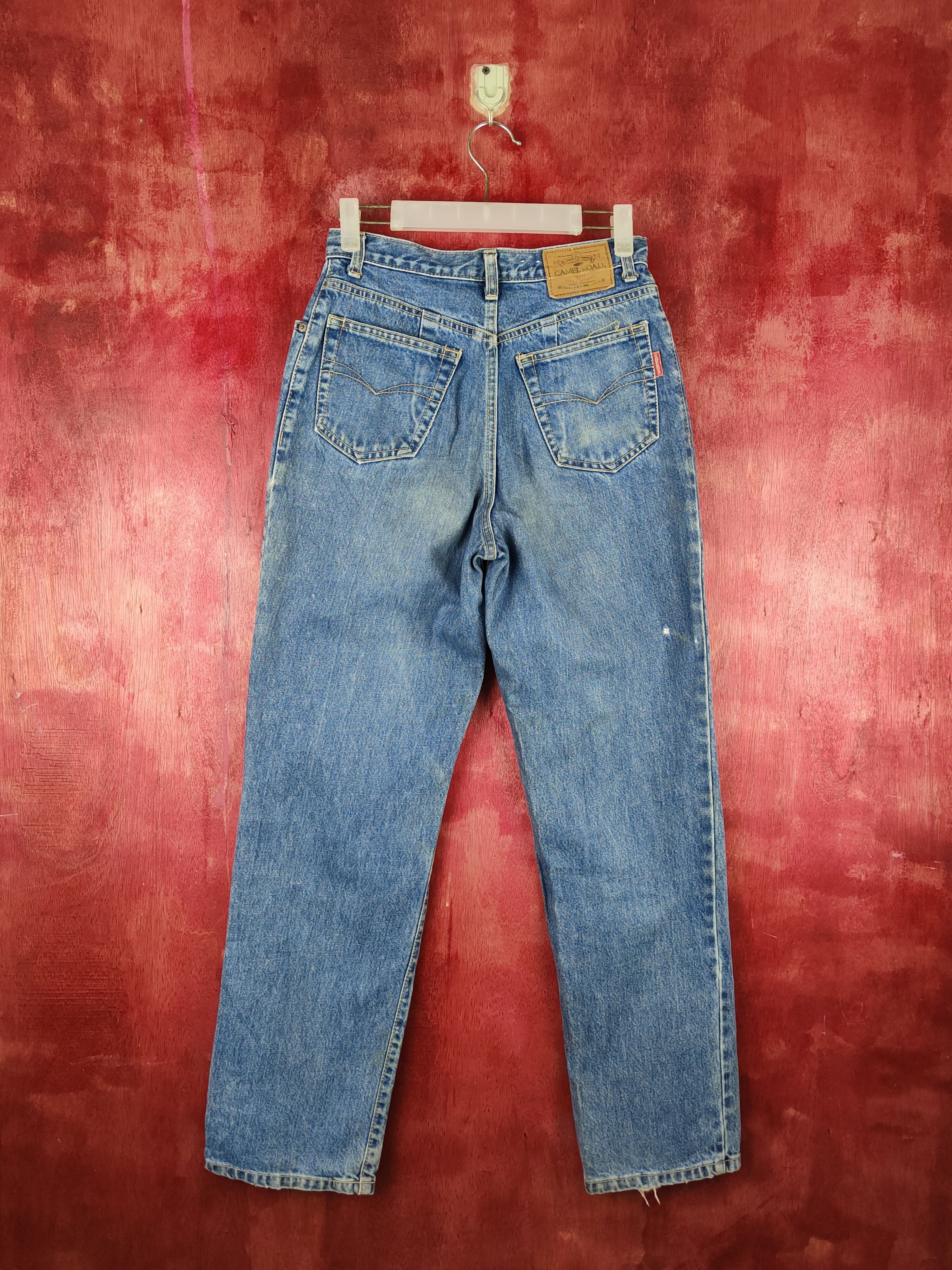Japanese Brand Camel Road Blue vintage jeans Denim pants #S1487 Size 27" / US 4 / IT 40 - 7 Thumbnail