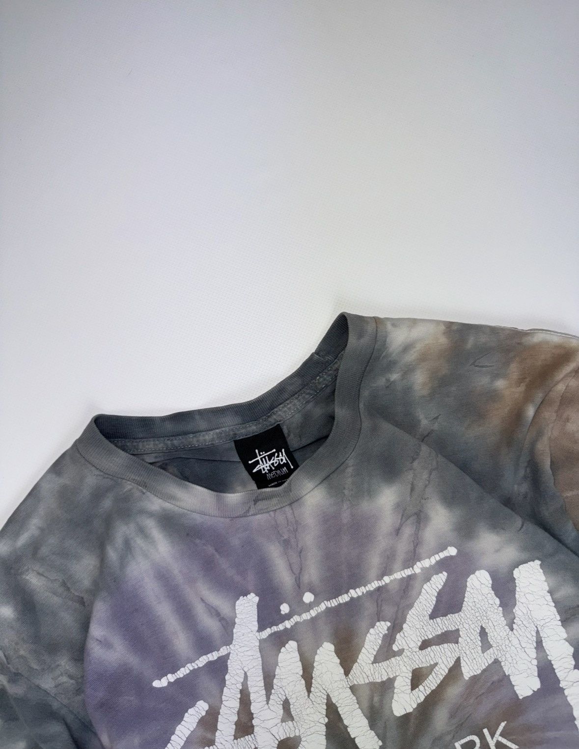 Stussy Streetwear Tie Die Stussy Vintage Big Logo size M Size US M / EU 48-50 / 2 - 6 Thumbnail