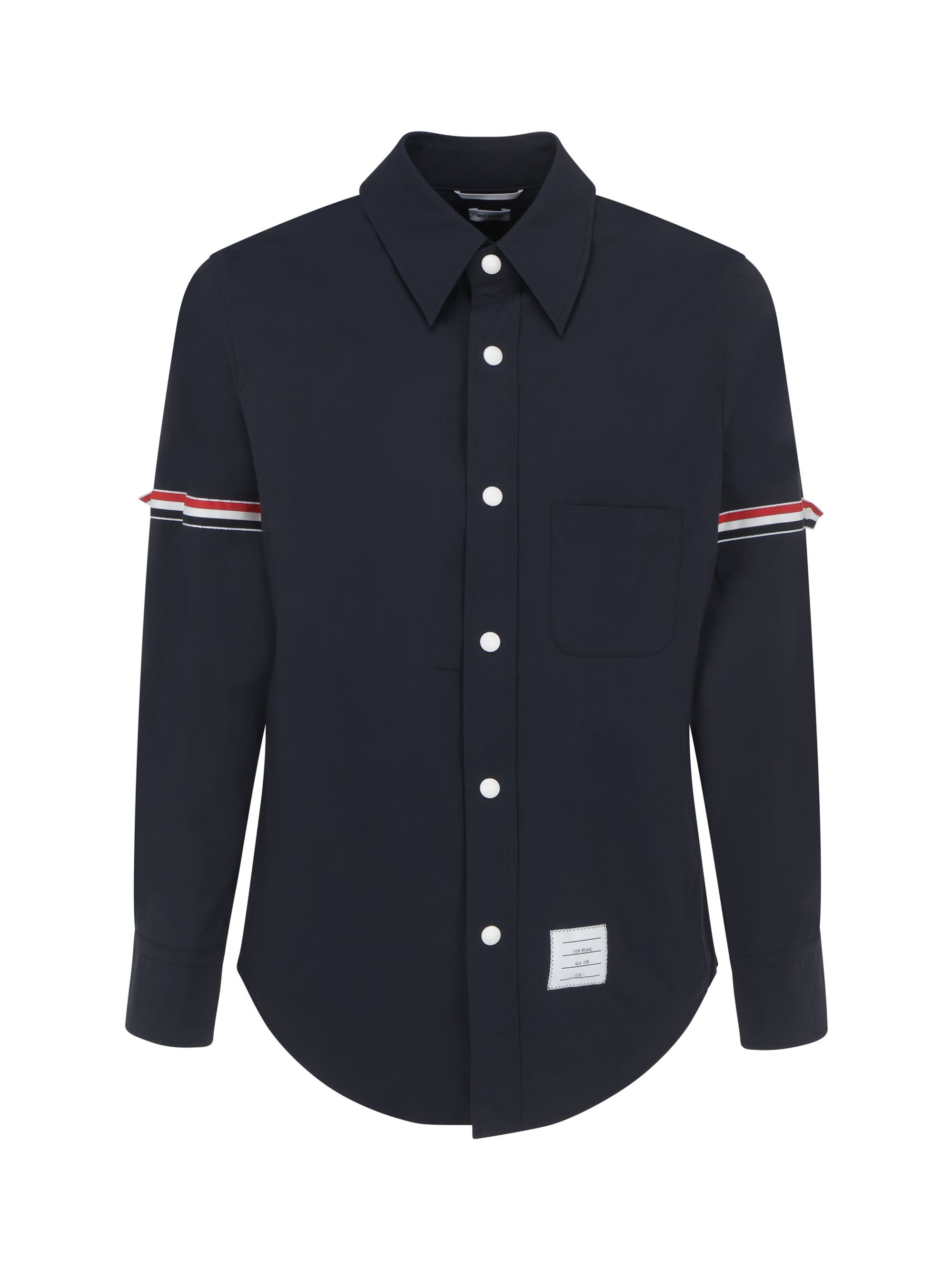 image of Thom Browne Shirt in Blue, Men's (Size 2XL)