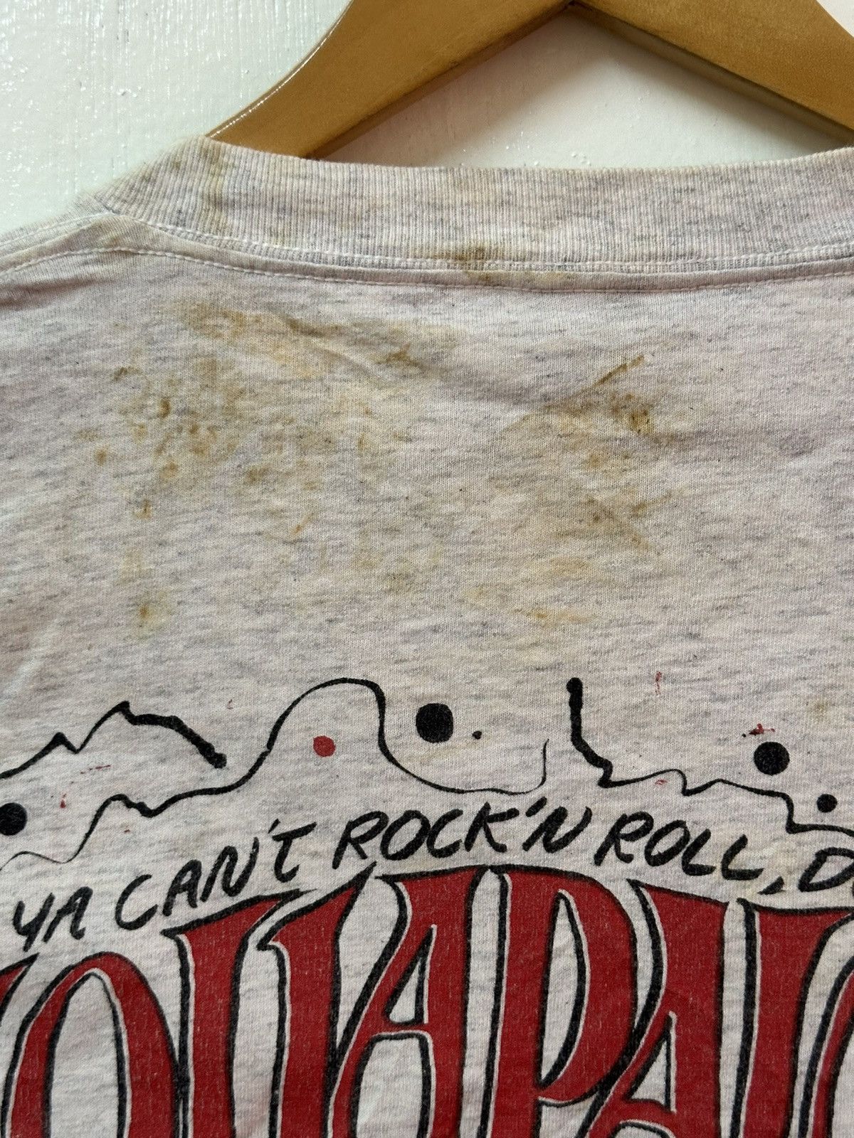 Band Tees vintage 1992 LOLLAPALOOZA concert tour grunge rock t-shirts Size US XL / EU 56 / 4 - 8 Thumbnail