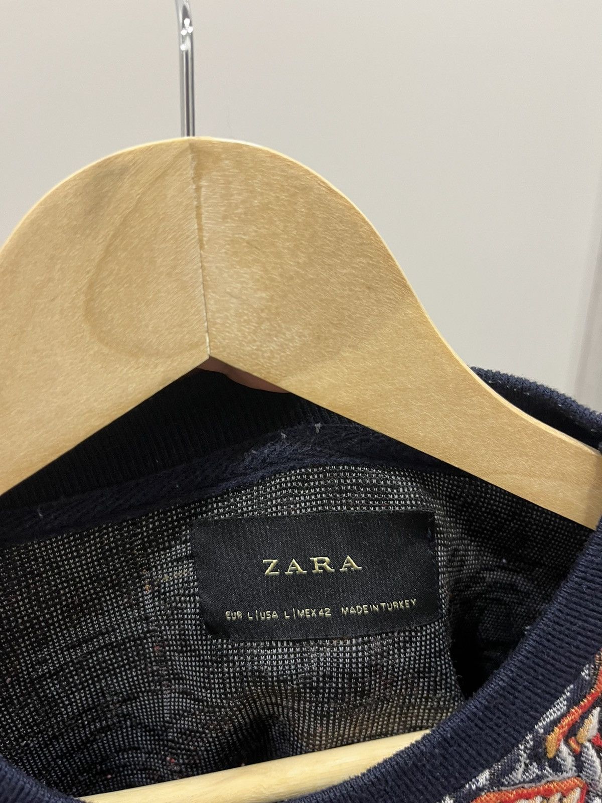 Zara RARE ZARA MAN 🔥Multicolour Animal Print Sweater Size US L / EU 52-54 / 3 - 7 Thumbnail