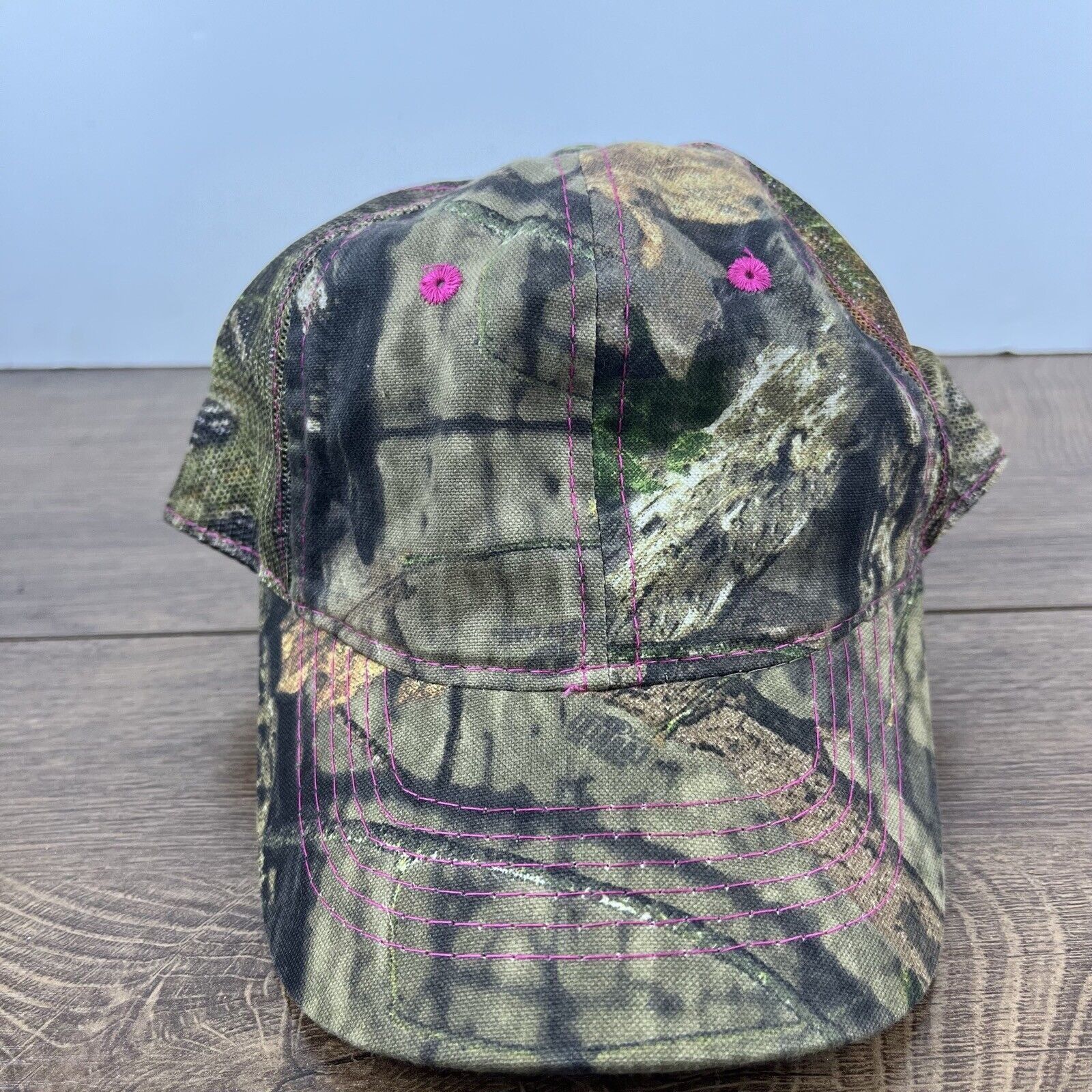 Other Camo Hunting Hat Adjustable Hat Camo Adjustable Hat Green Ad Size ONE SIZE - 3 Thumbnail