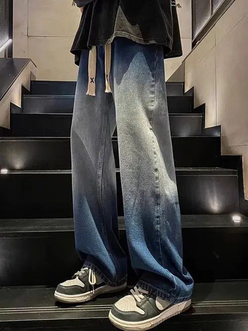 Japanese Brand Hayase x Haya High Street Vintage Loose Jeans Blue Size US 32 / EU 48 - 4 Thumbnail
