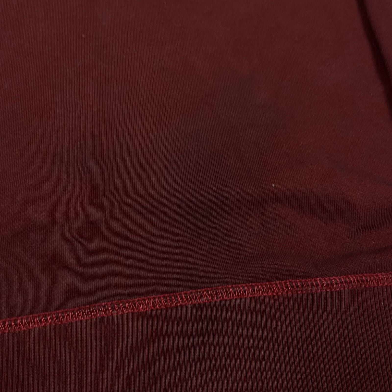 Nike Sportswear Men Maroon Crew Neck Spellout Sweatshirt 2XL