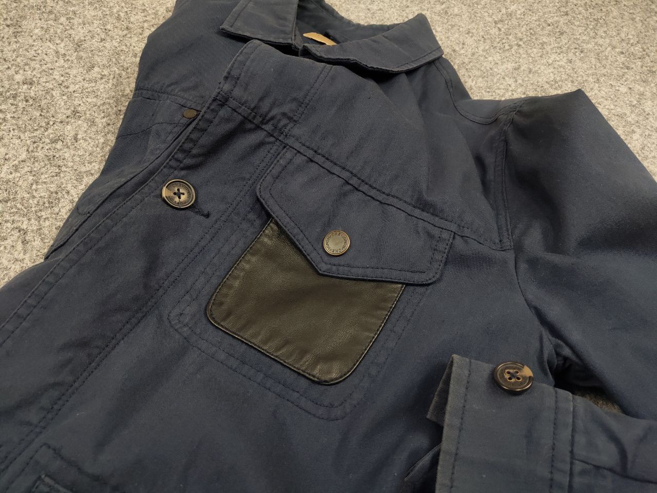 Chevignon Vintage Chevignon Light Pocket blue B Worker Jacket Size US S / EU 44-46 / 1 - 13 Thumbnail