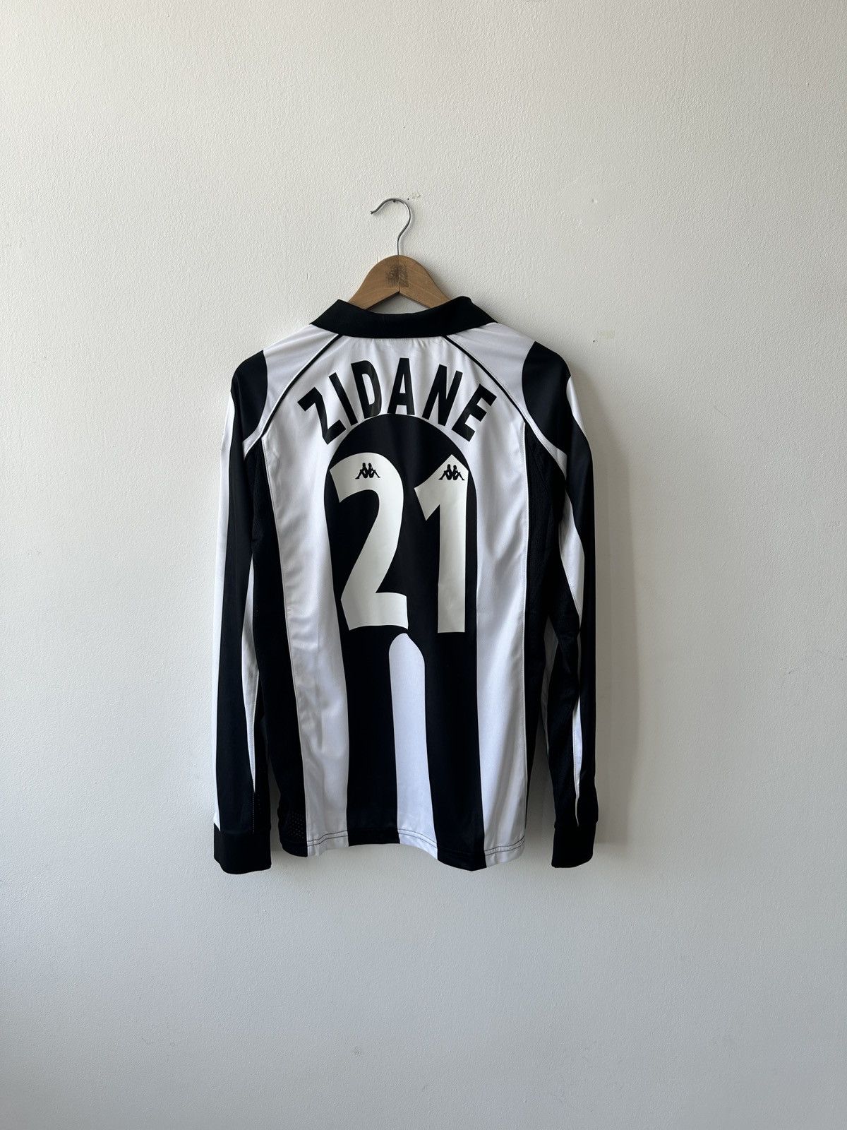 Kappa Juventus 1997/1998 Zidane #21 Long Sleeve size L