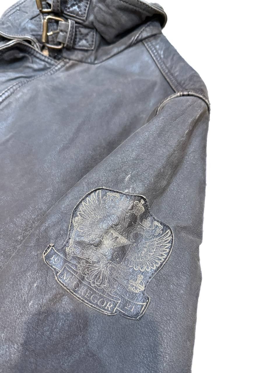 McGregor Vintage McGregor Motorcycle Leather Bomber / Flight Jacket Size US L / EU 52-54 / 3 - 10 Thumbnail