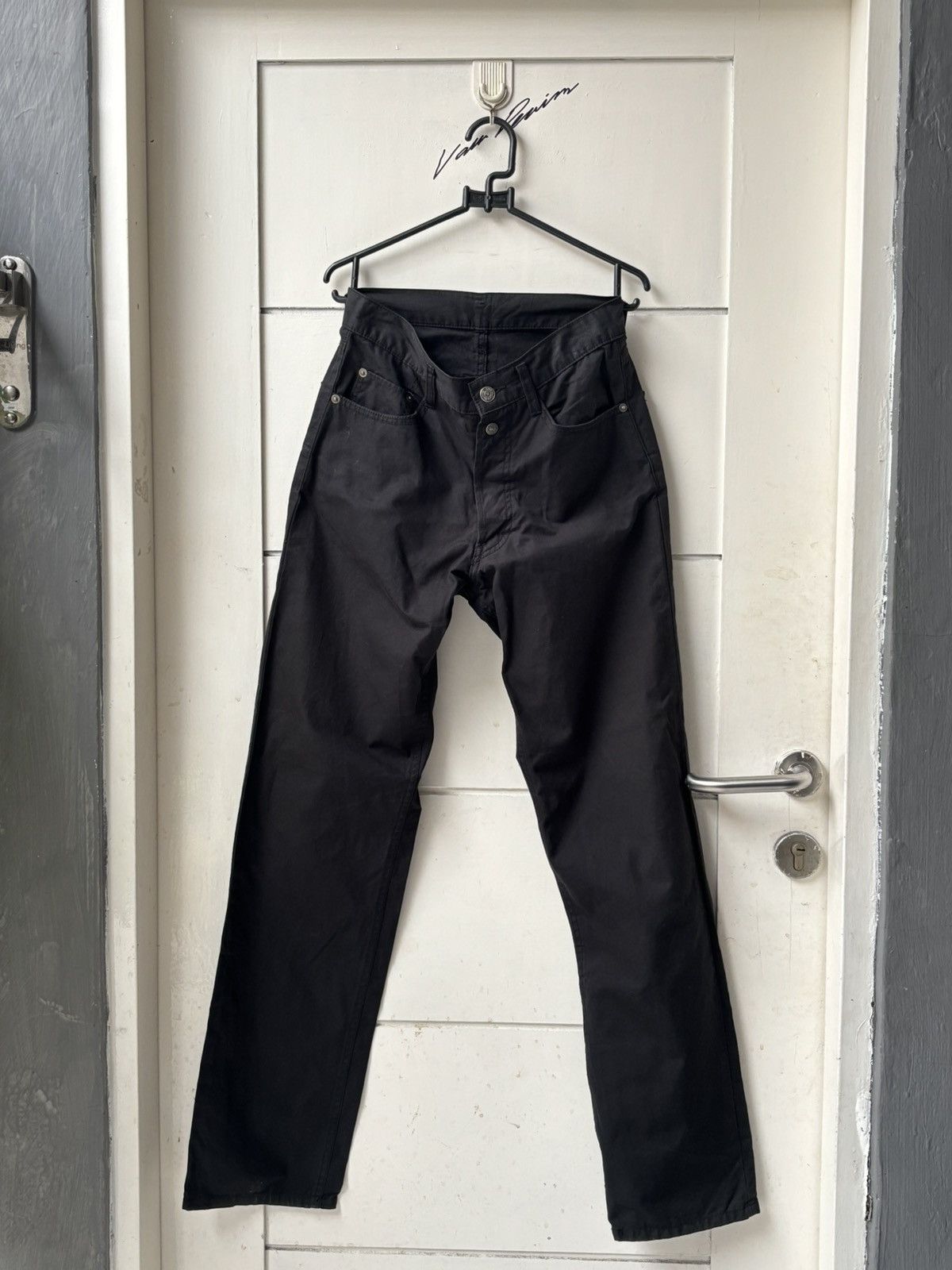 5351 POUR LES HOMMES 5351 Pour Les Hommes Black Pants Size US 26 / EU 42 - 1 Thumbnail