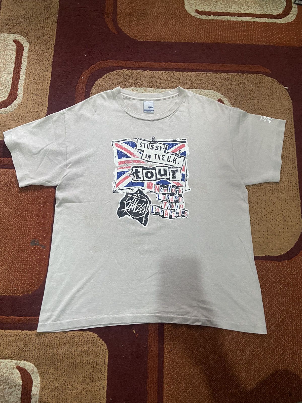 Image of Stussy Sex Pistols Tee in Cream, Men's (Size XL)