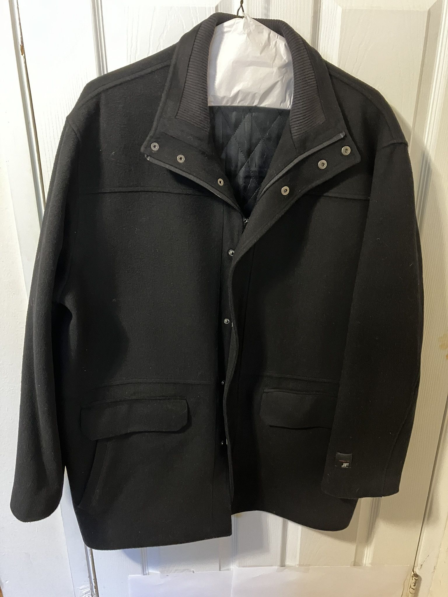 Jferrar Modern Fit JF J. Ferrar Wool Peacoat | Grailed