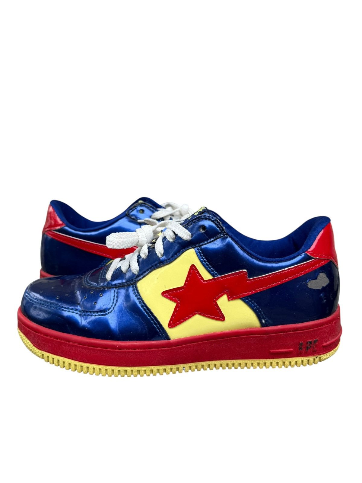 Bape Vintage bapesta superman Size US 9.5 / EU 42-43 - 5 Thumbnail