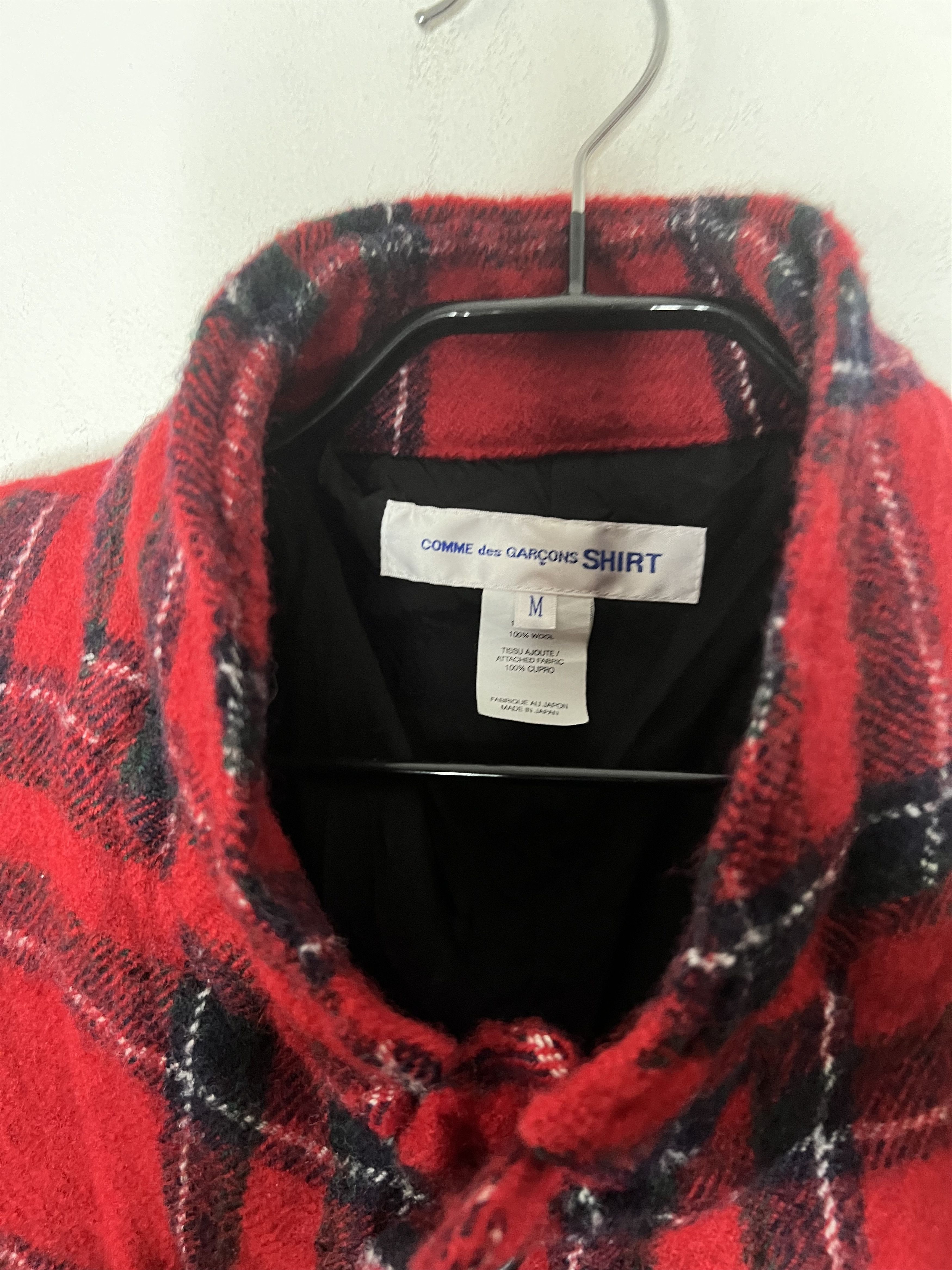 Comme des Garcons SHIRT Runway F/W 22/23 Tartan-Check Blazer Size 38L - 9 Thumbnail