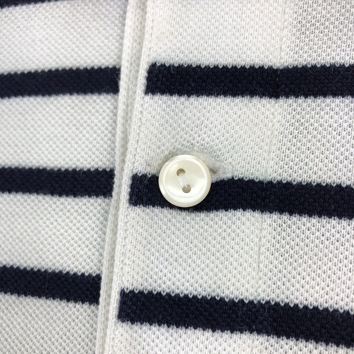 Lacoste Vintage 90's Lacoste Polo Tee Stripes Size US XS / EU 42 / 0 - 16 Thumbnail